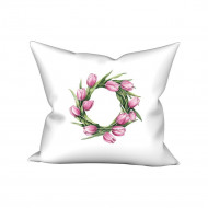 Povlak Věnec tulipánů