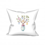 Povlak Větvička s kraslicemi ve váze