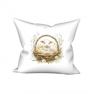 Povlak Velikonoční beránek v košíku