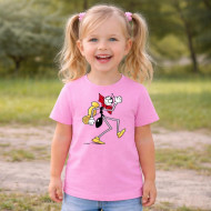 Dětské tričko růžové Ferda Mravenec a výlet