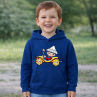 Dětská modrá mikina Večerníček Auto