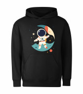 Mikina unisex černá Astronaut