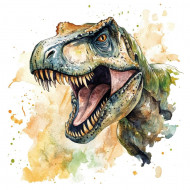 Nažehlovačka Hlava T-Rexe