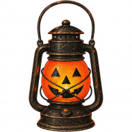 Nažehlovačka Haloweenská lampa