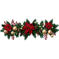 Nažehlovačka Vánoční girlanda 47