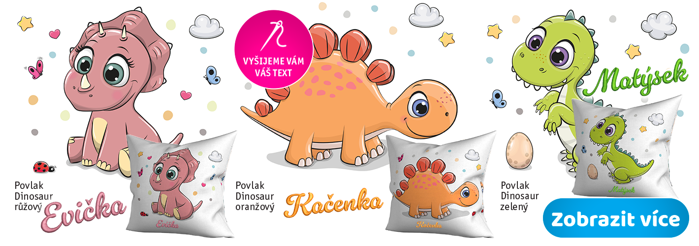 Polštářky s vlastním textem