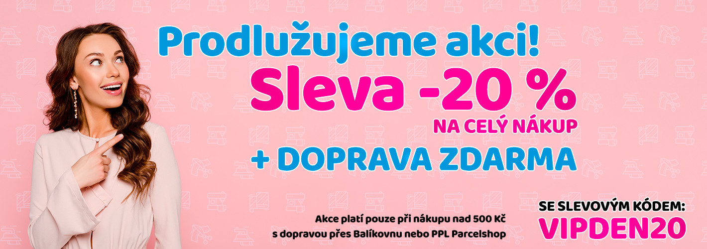sleva 20 % na Den deti