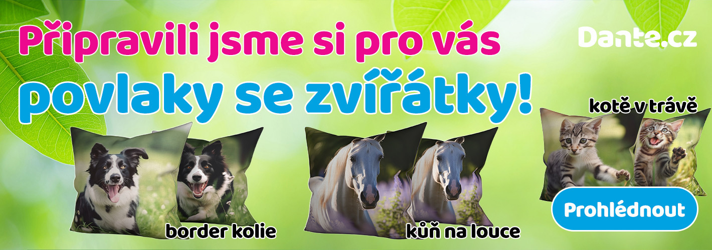 Polštářky se zvířátky
