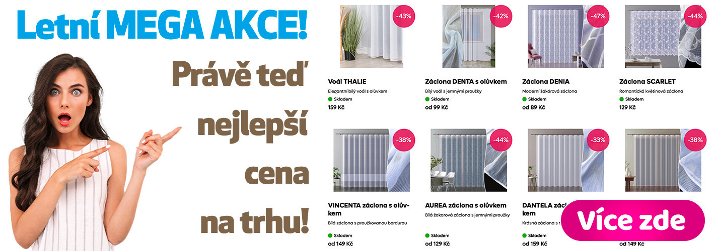 Letní MEGA AKCE