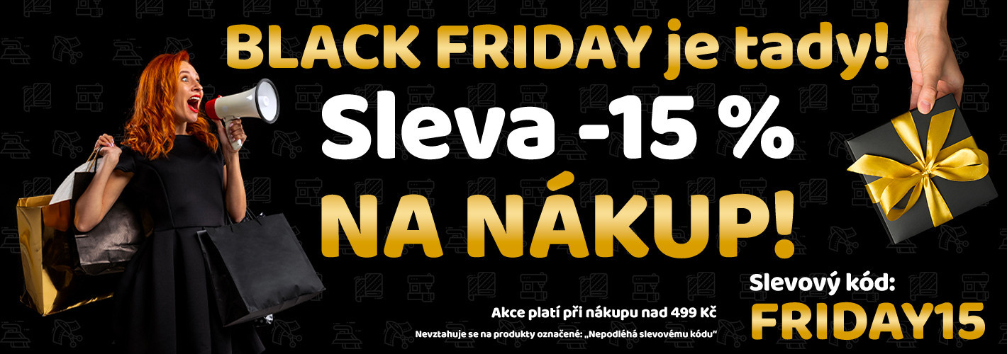 BLACK FRIDAY je tady!