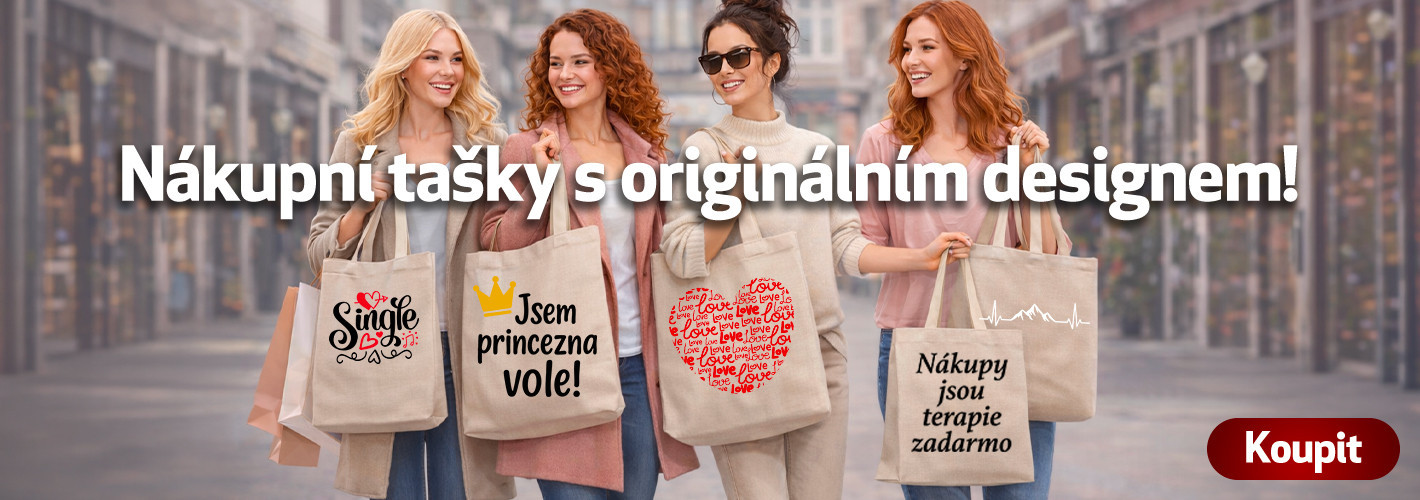 Nákupní tašky s originálním deignem