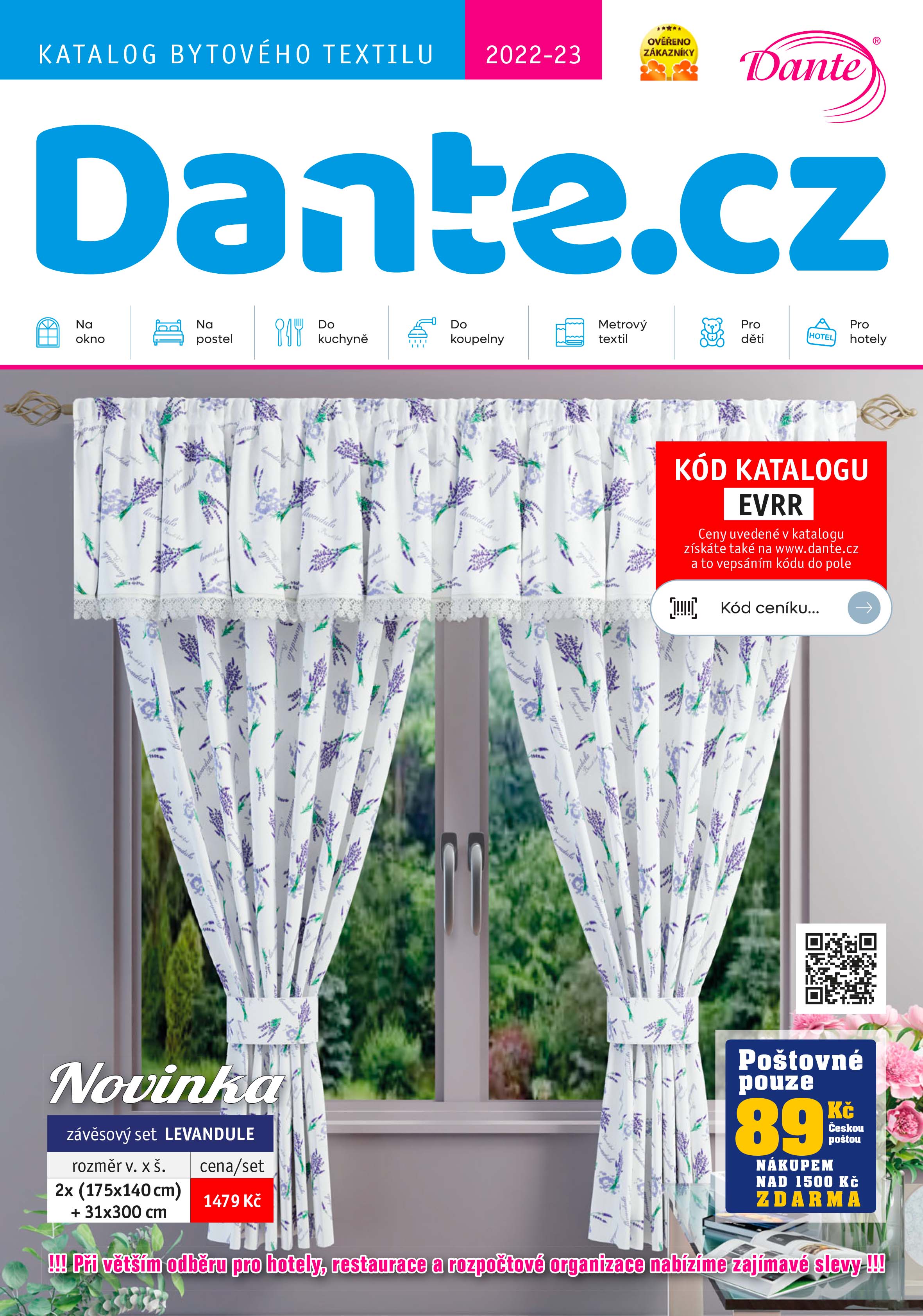 Děkujeme za zájem o katalog | Dante.cz
